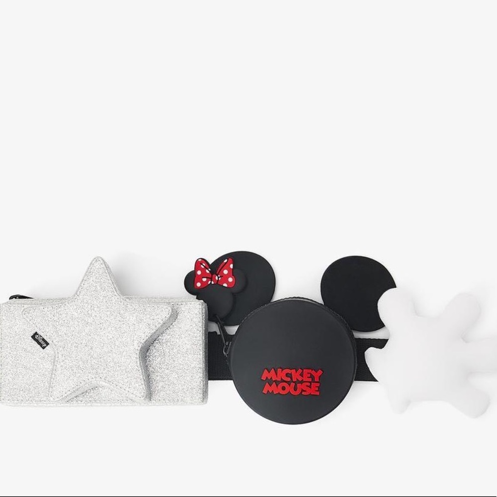 NWT Zara Disney Mickey minnie belt bag Fanny pack
